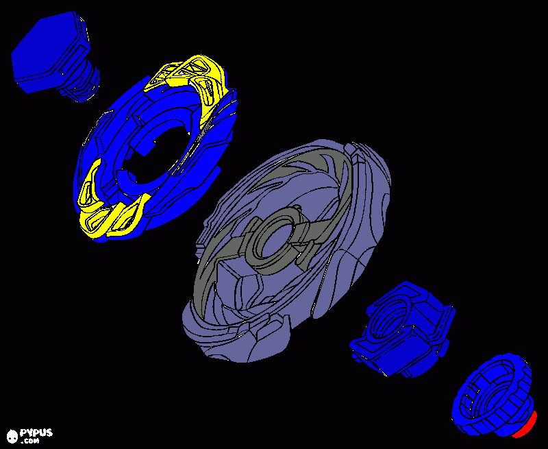 storm pegasus mal feito para colorir e imprimir