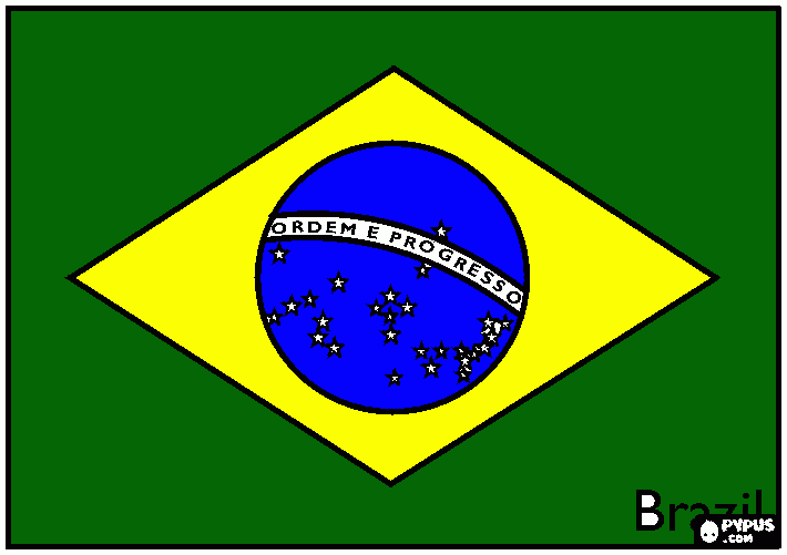 super brasil para colorir e imprimir