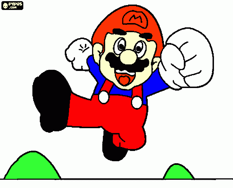 super mario word para colorir e imprimir