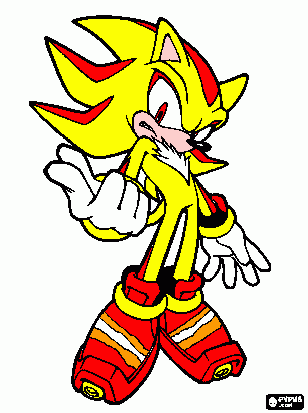 super shadic para colorir e imprimir