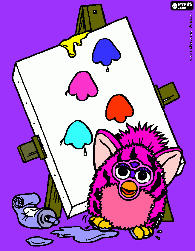 só sei que ele é lindo para colorir e imprimir