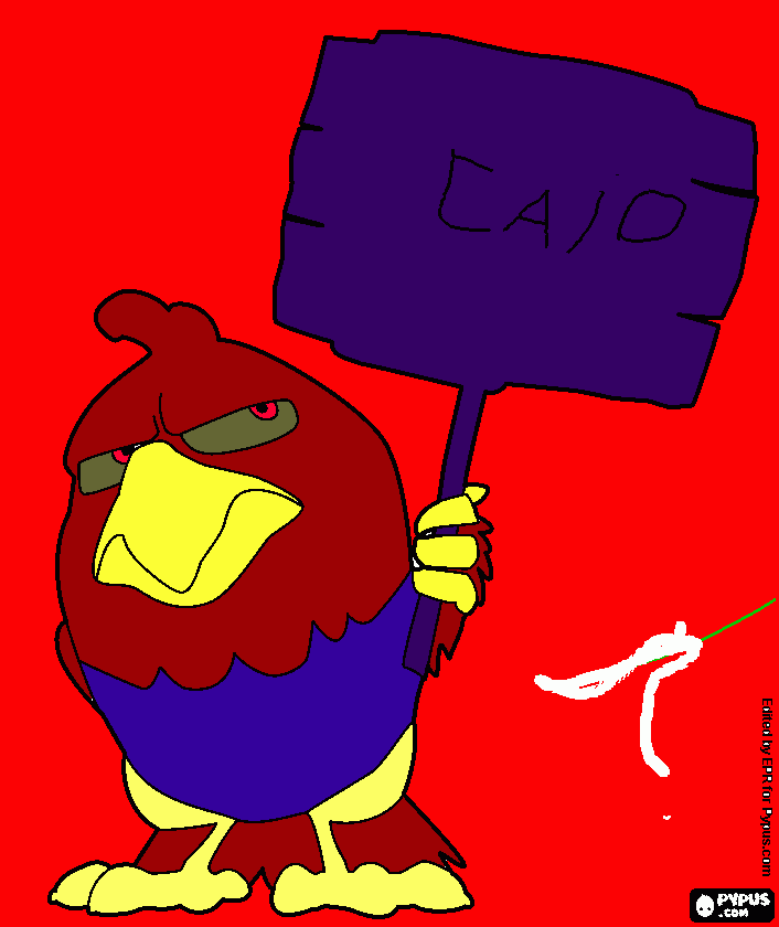 tadeu para colorir e imprimir