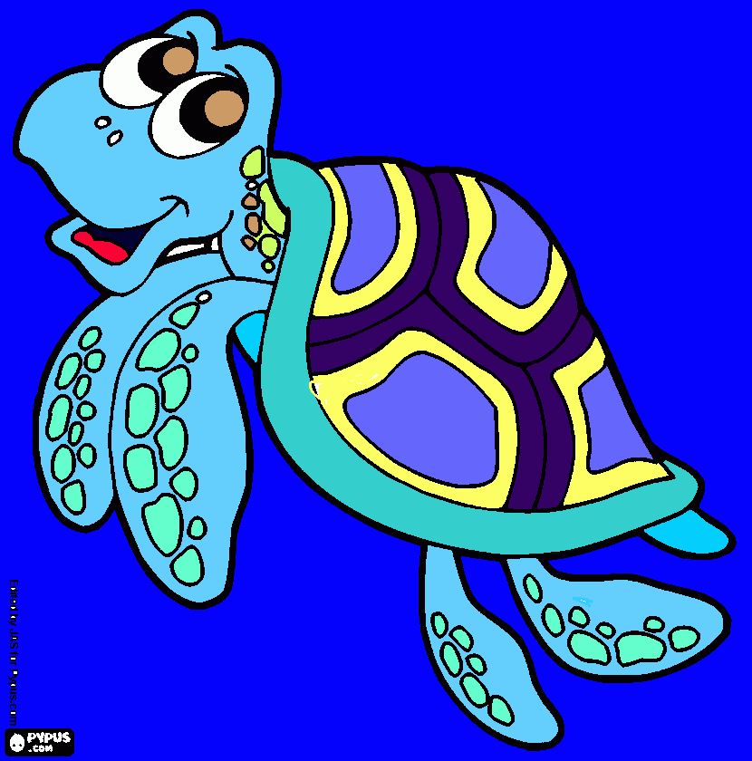  tartaruga para colorir e imprimir