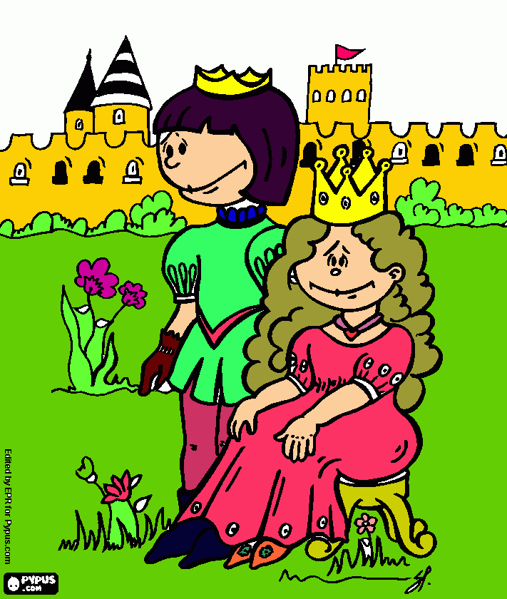 taysla  e  valeria   para colorir e imprimir