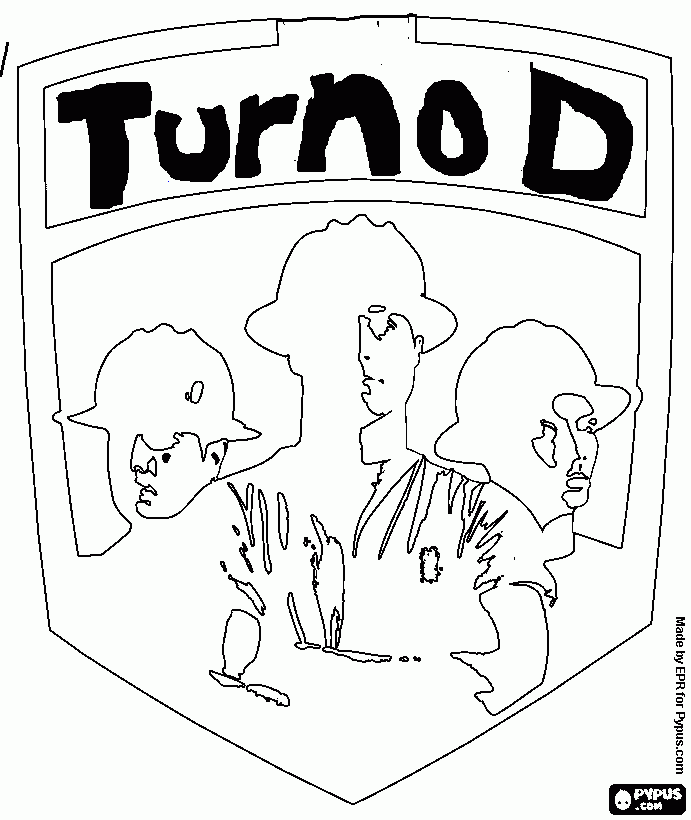 TDFC para colorir e imprimir