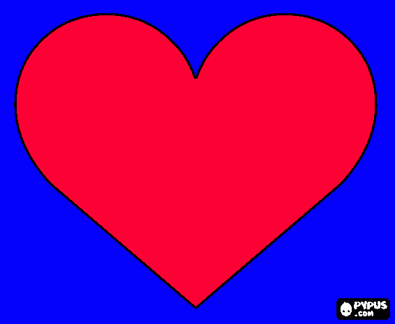 te love para colorir e imprimir