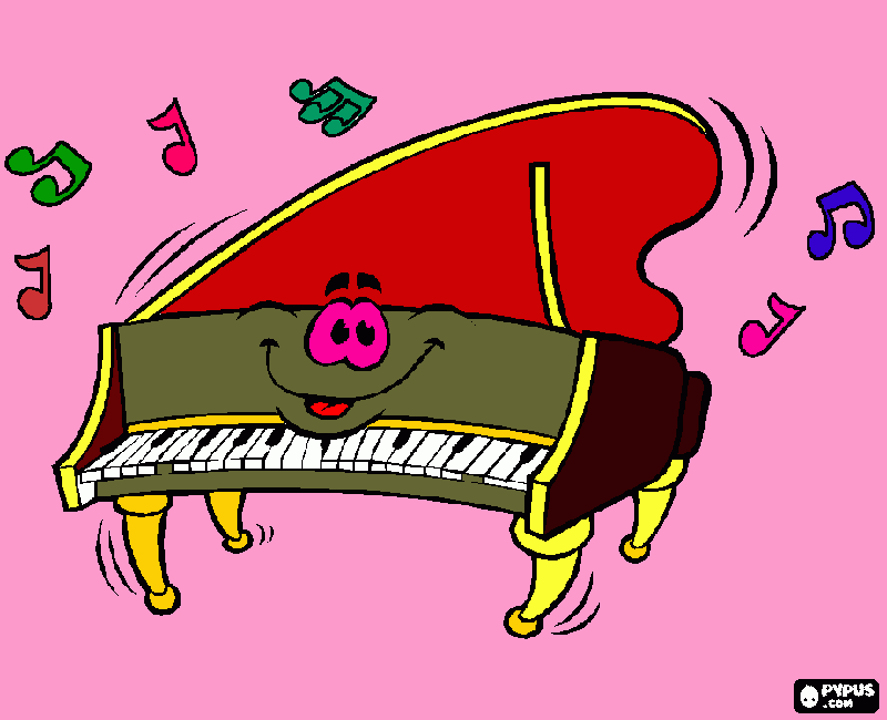 teclado para colorir e imprimir