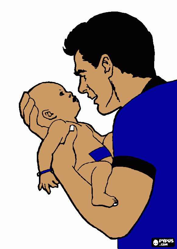 tee  amo papai para colorir e imprimir