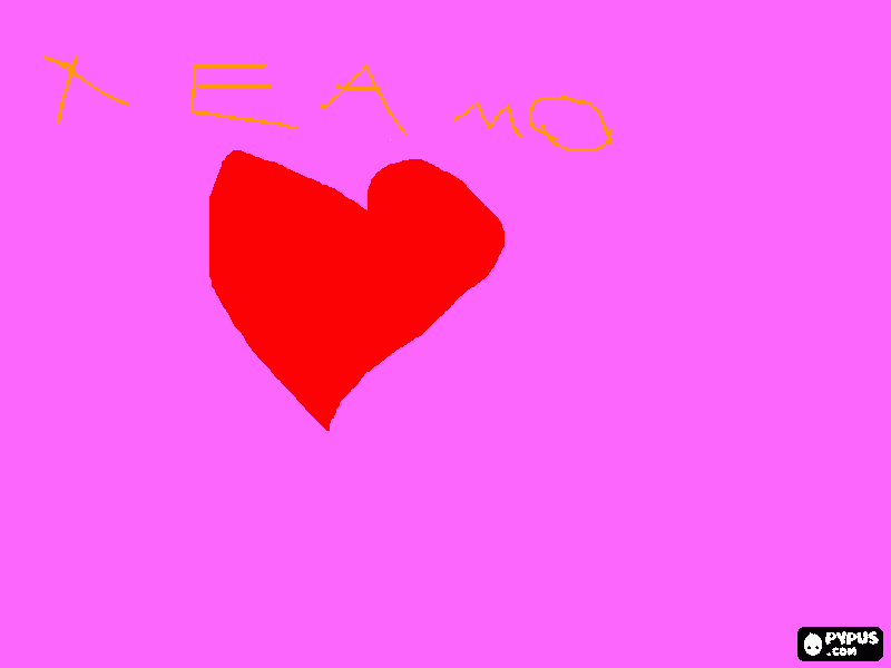 tem coraçao fundo e rossa e esta escrito eu te amo para colorir e imprimir