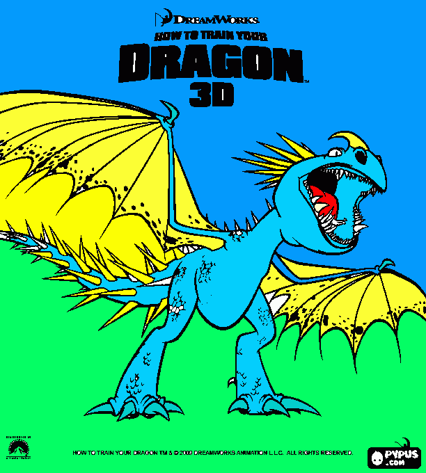 Tenpestade para colorir e imprimir