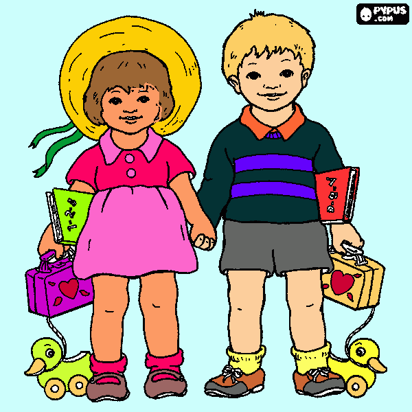 teste para colorir e imprimir