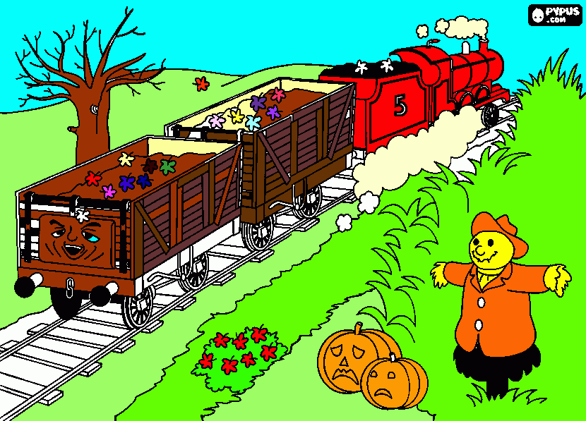 thomas e friends james o trem para colorir e imprimir