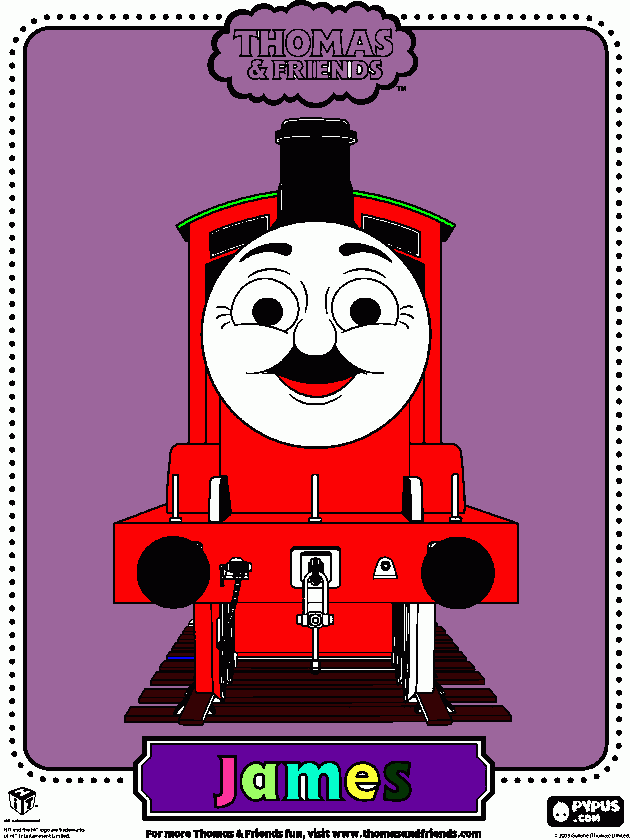 thomas e seus amigos para colorir e imprimir