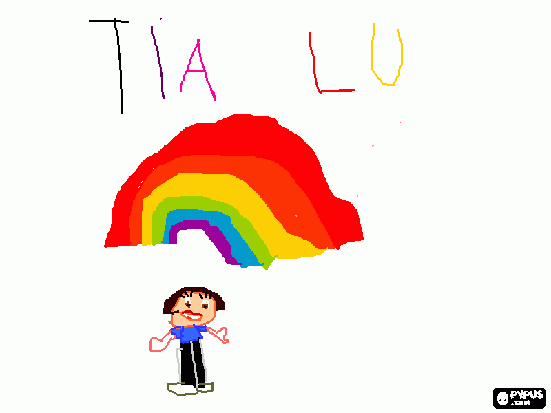 tia lu para colorir e imprimir