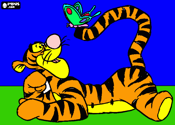tigrao da marya julhya para colorir e imprimir