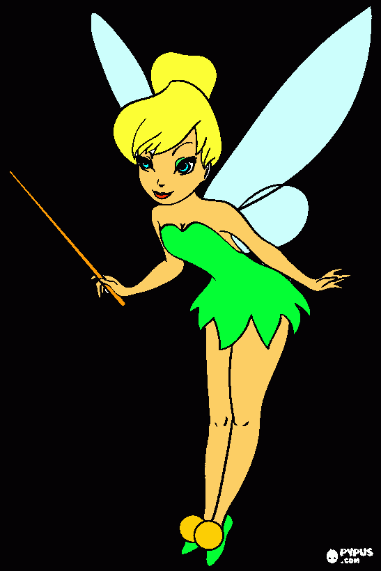 tinker para colorir e imprimir