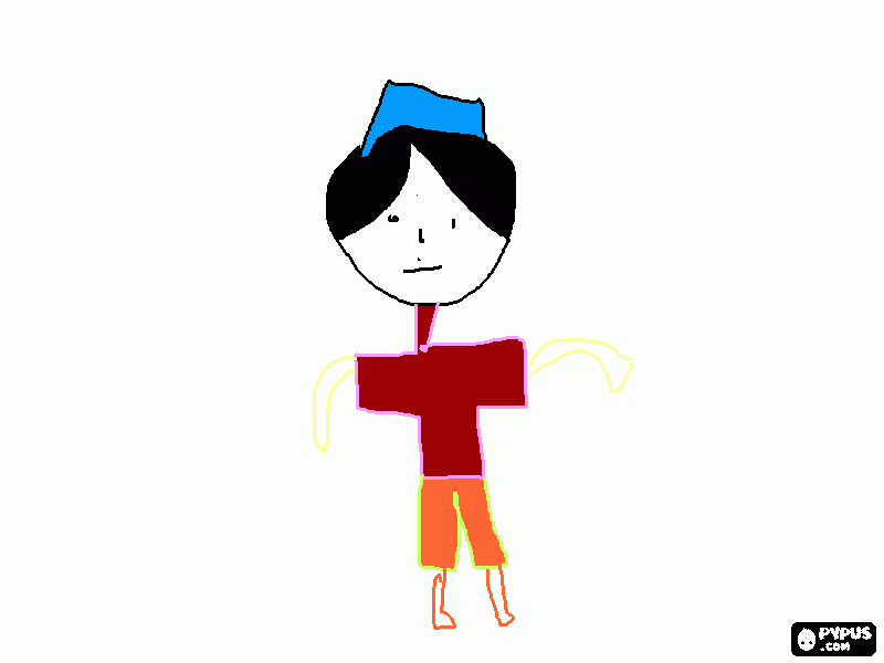 tio carlos dançando para colorir e imprimir