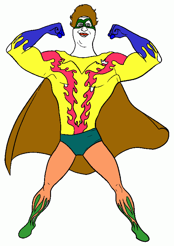 titan de megamente para colorir e imprimir