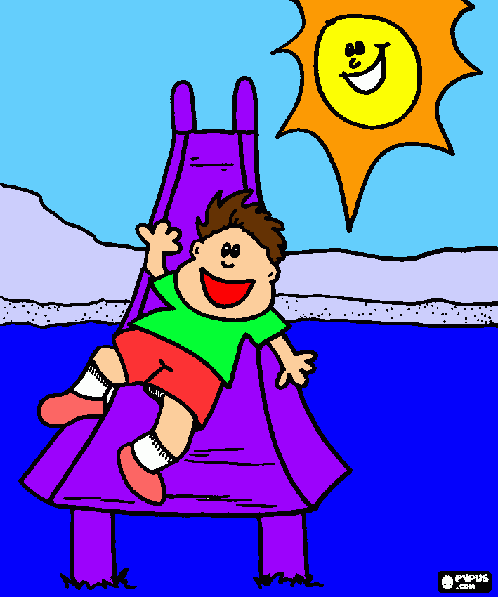 toboagua para colorir e imprimir