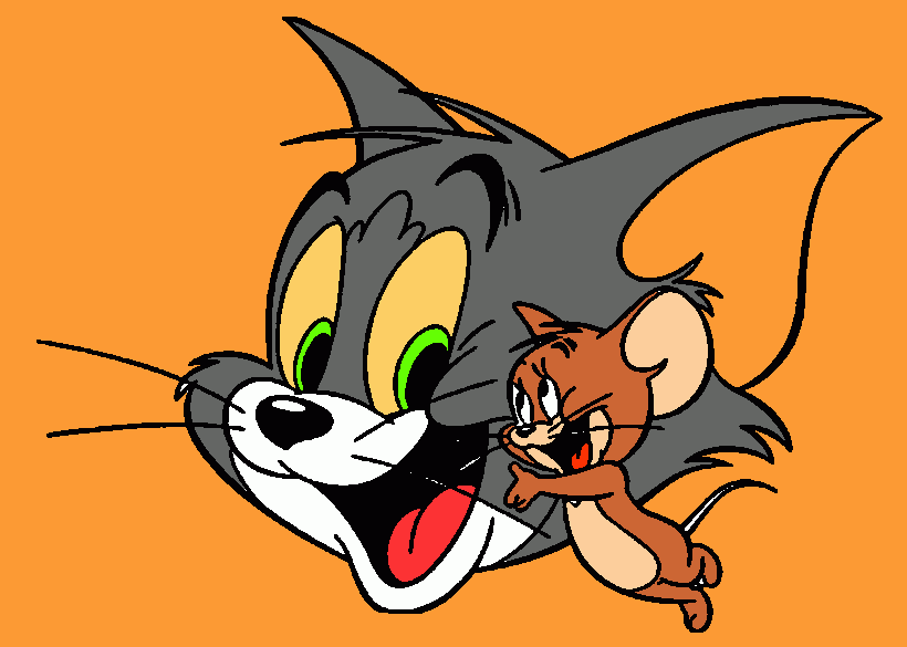 Ton e Jerry para colorir e imprimir