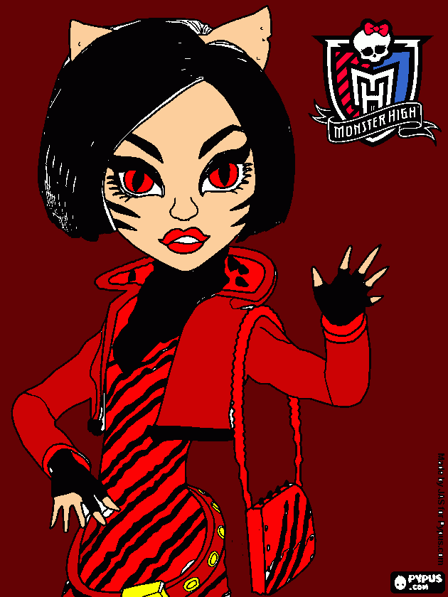 toralei stripe para colorir e imprimir