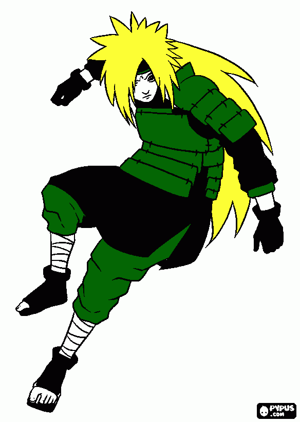 Toshiro fujiwara 1º versao para colorir e imprimir