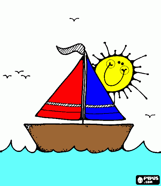 Tour Baía da Guanabara para colorir e imprimir