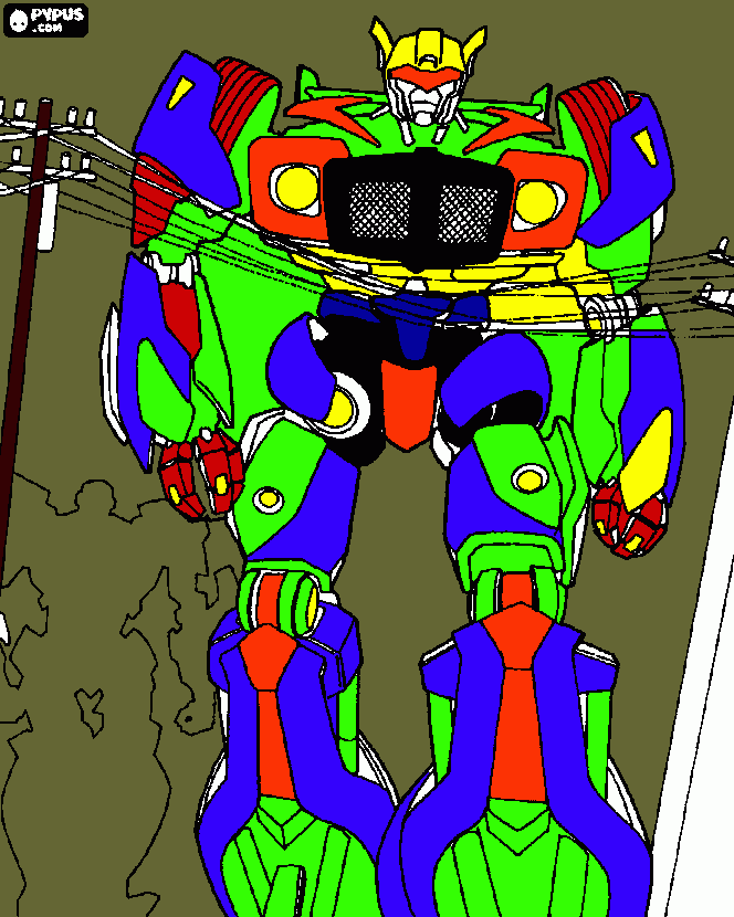 transforme para colorir e imprimir