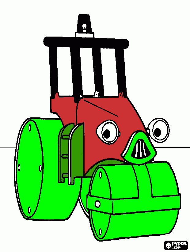 trator rolão para colorir e imprimir