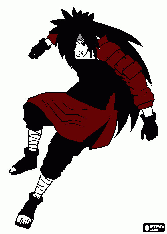 Uchiha Madara Para Imprimir Desenho Uchiha Madara