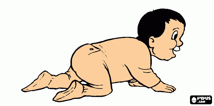 um  bebe bem bonitinho mais bem bem bonitinho para colorir e imprimir