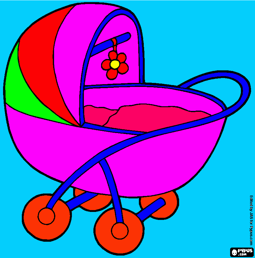 um carrinho para colorir e imprimir
