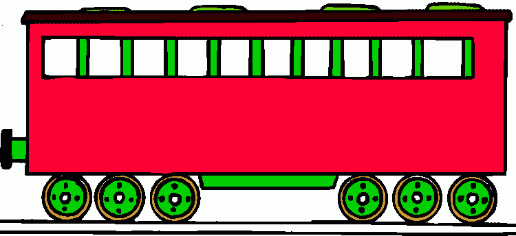 um trenzinho colorido para colorir e imprimir