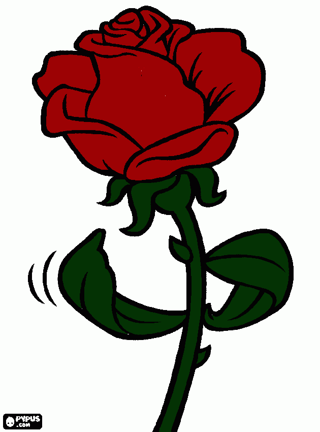 uma flor para a rosa mais linda do meu jardim chamado coração para colorir e imprimir