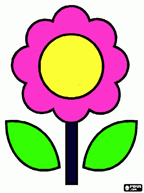 uma flor pra minha irmã querida para colorir e imprimir