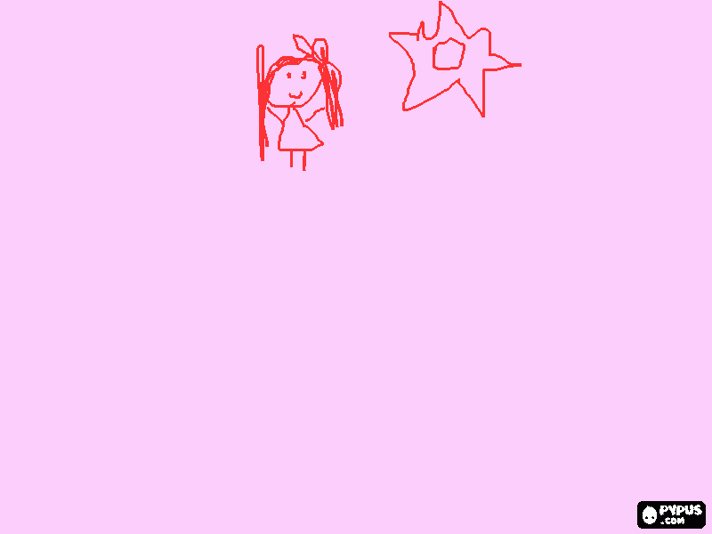 uma menina olhando o  sol para colorir e imprimir