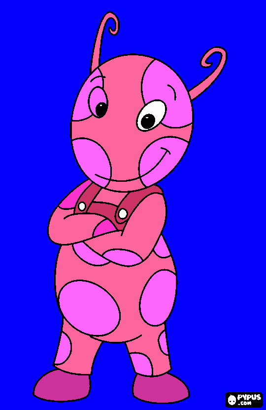 uniqua para colorir e imprimir