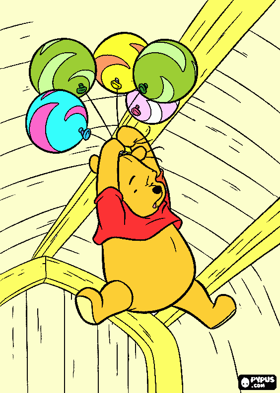 Ursinho Buff! para colorir e imprimir