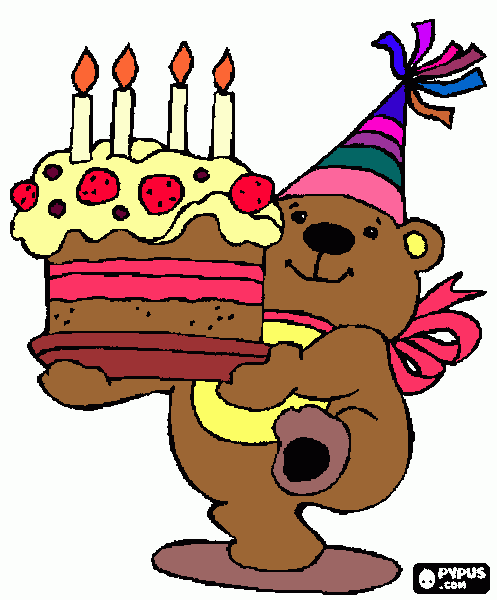 ursinho teddy para colorir e imprimir