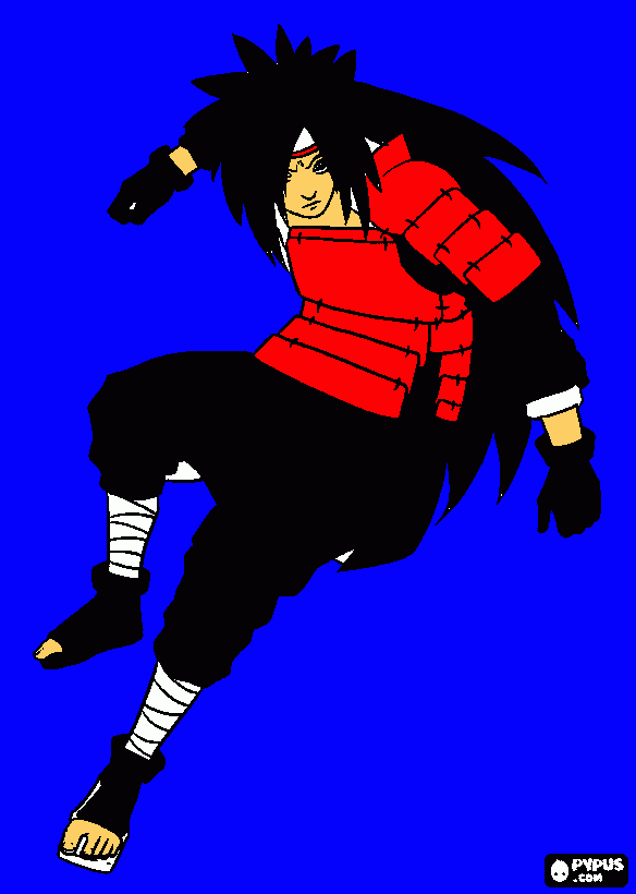 utiha madara para colorir e imprimir