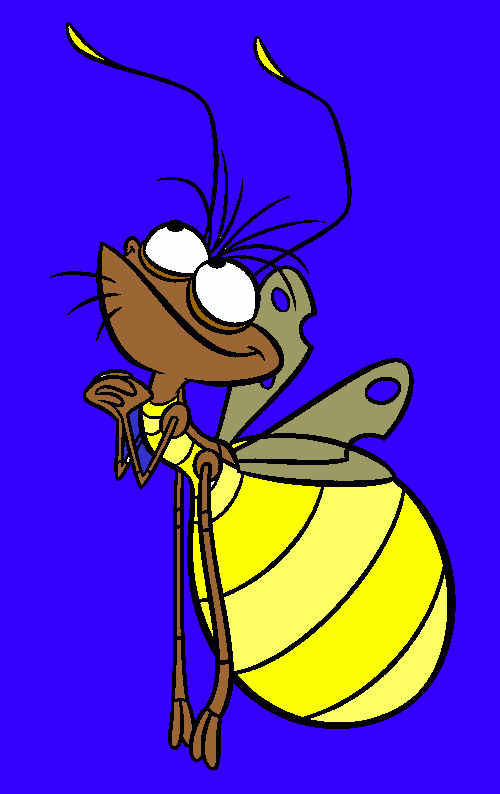 Vagalume para colorir e imprimir