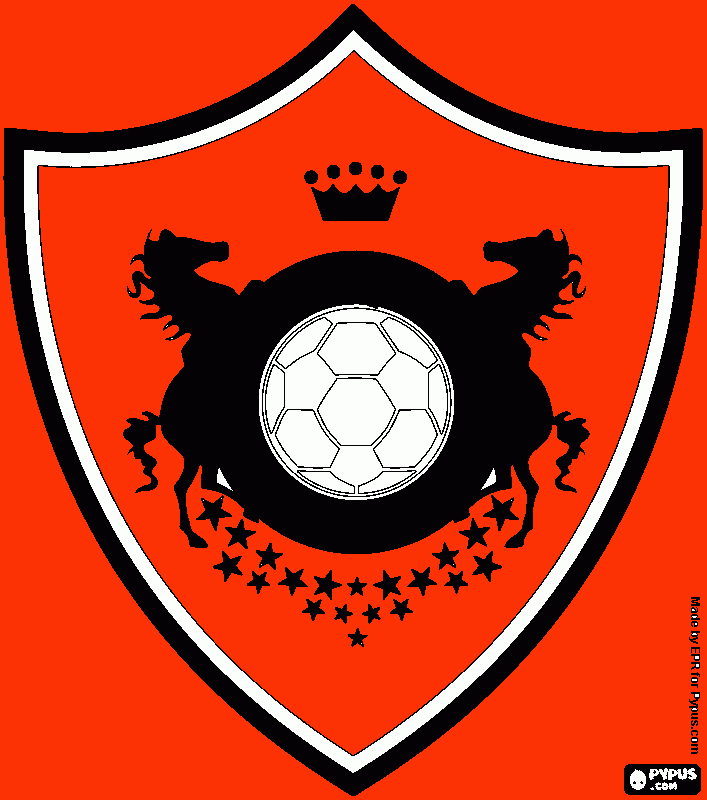 VAI MARACANÃ para colorir e imprimir