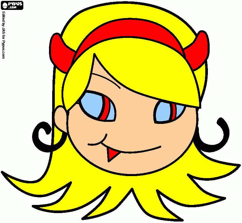 vampiressa para colorir e imprimir