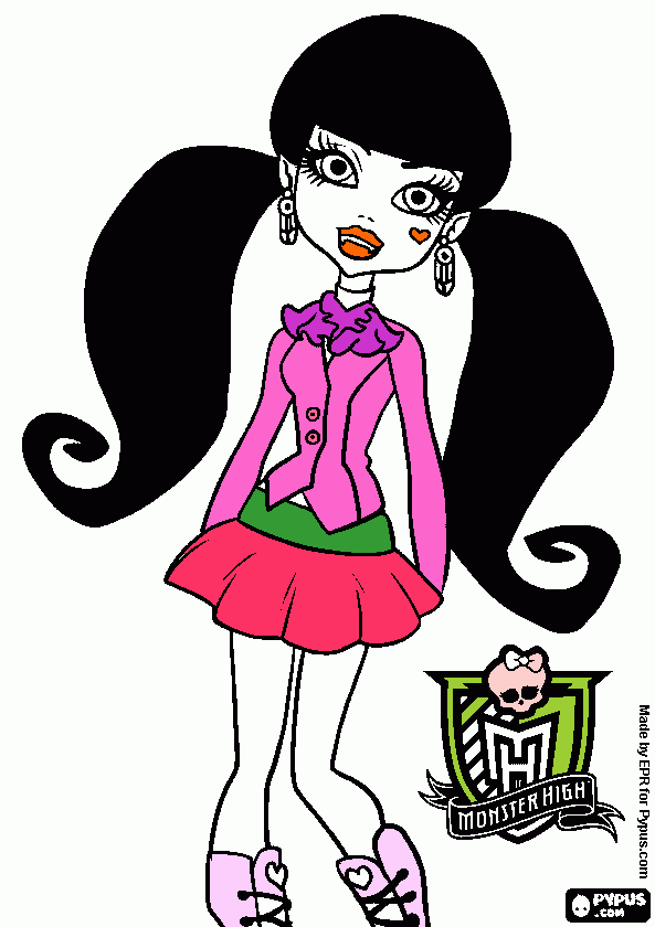 vampirete para colorir e imprimir