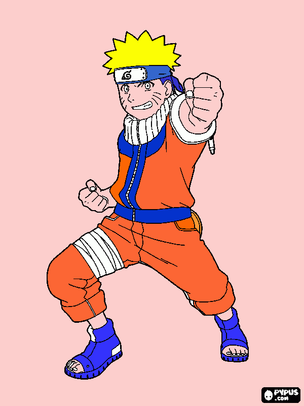 ve esse dezenho do naruro para colorir e imprimir
