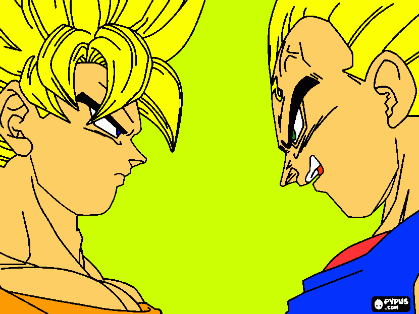 vedita x gogu para colorir e imprimir