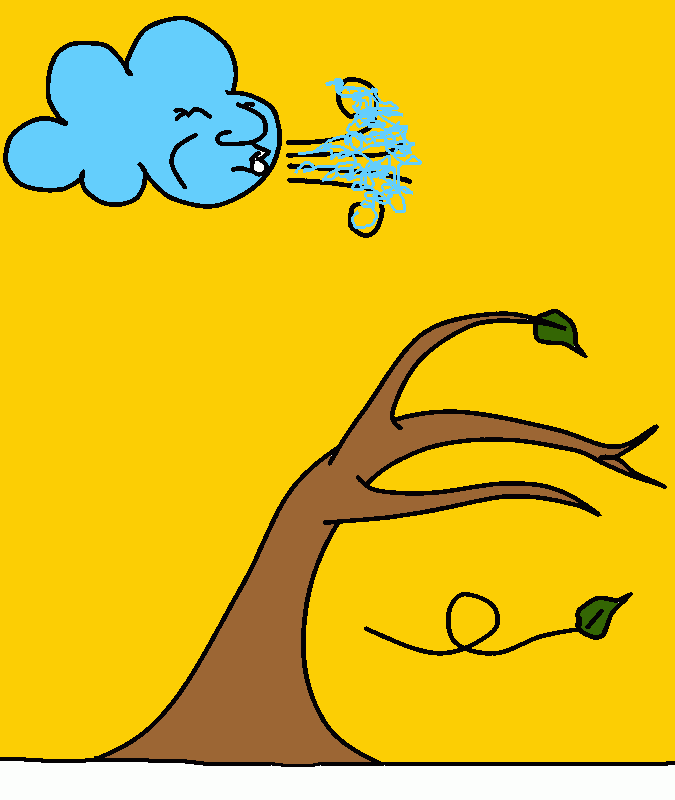 vendaval para colorir e imprimir