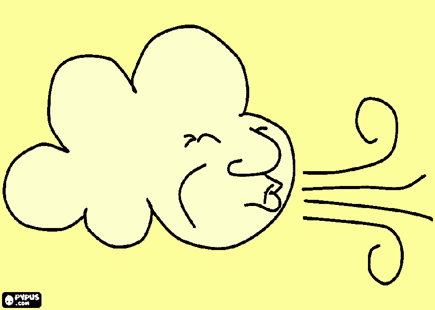 ventinho para colorir e imprimir