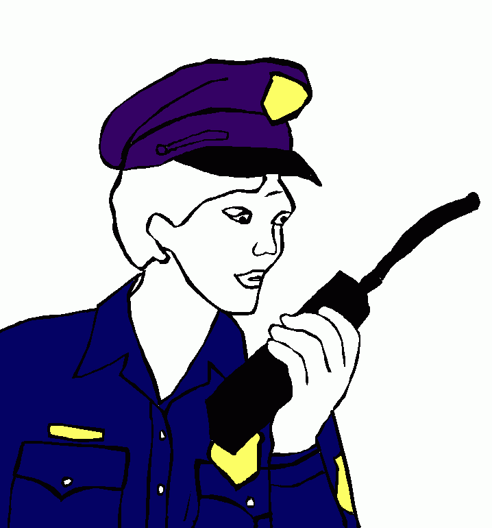 vigilante para colorir e imprimir