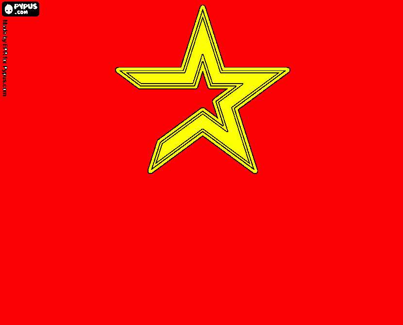 VILA SOCIALISTA para colorir e imprimir